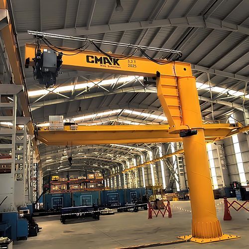 Поворотный кран на стойке - CMAK Crane Systems - настенный / фиксированный напольный / 360°