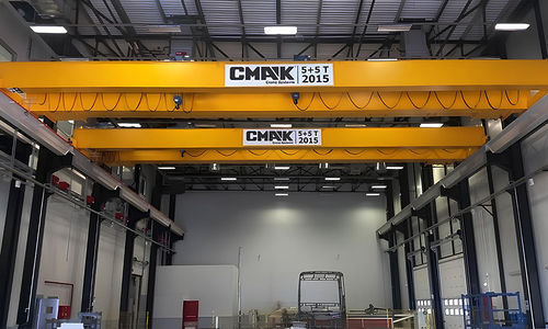 Однобалочный мостовой кран - CMAK Crane Systems - двухбалочный / для интенсивного использования
