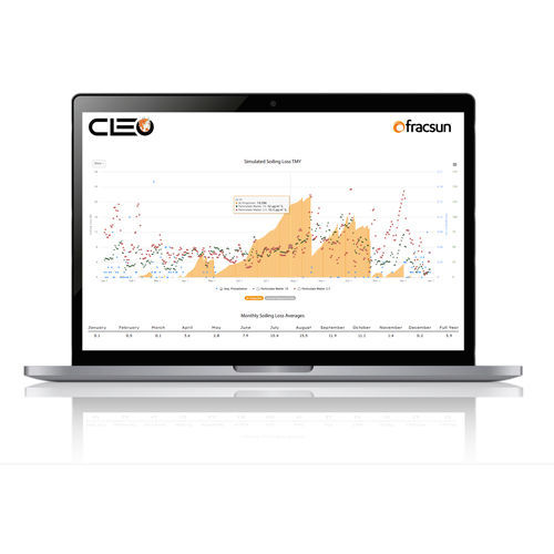Программное обеспечение 3D-моделирования - CLEO - Fracsun Inc - для машинного обучения / для солнечной электростанции