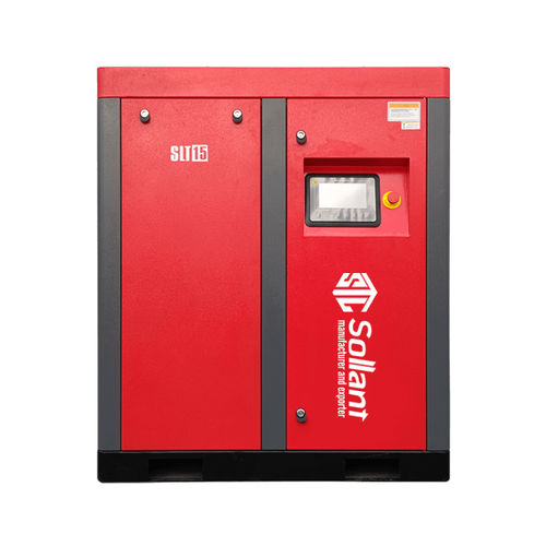 Винтовой компрессор - STLOF VW series - Shanghai Sollant Energy Saving Technology Co., Ltd - воздушный / с электродвигателем / стационарный