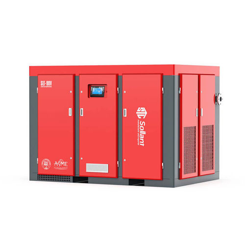 Ротационный компрессор - Shanghai Sollant Energy Saving Technology Co., Ltd - воздушный / с электродвигателем / стационарный