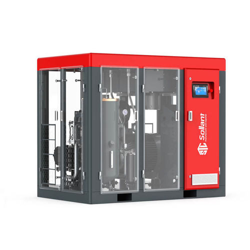 Ротационный компрессор - Shanghai Sollant Energy Saving Technology Co., Ltd - воздушный / с электродвигателем / стационарный