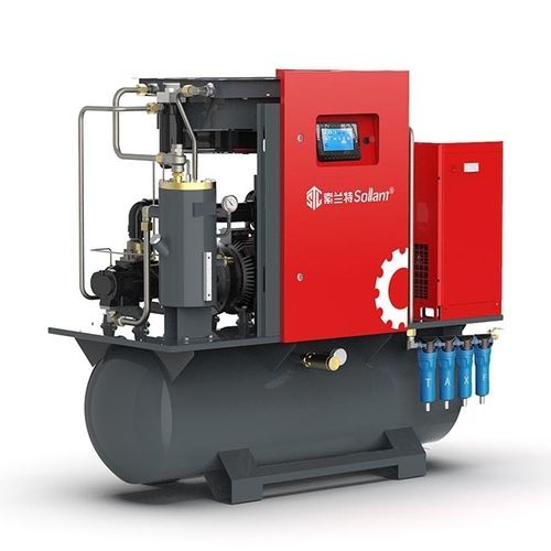 Компрессор воздуха - SLTI-15V - Shanghai Sollant Energy Saving Technology Co., Ltd - винтовой / для азота / с электродвигателем