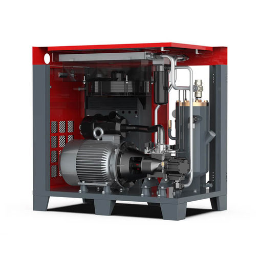 Винтовой компрессор - 20hp  - Shanghai Sollant Energy Saving Technology Co., Ltd - воздушный / с электродвигателем / стационарный