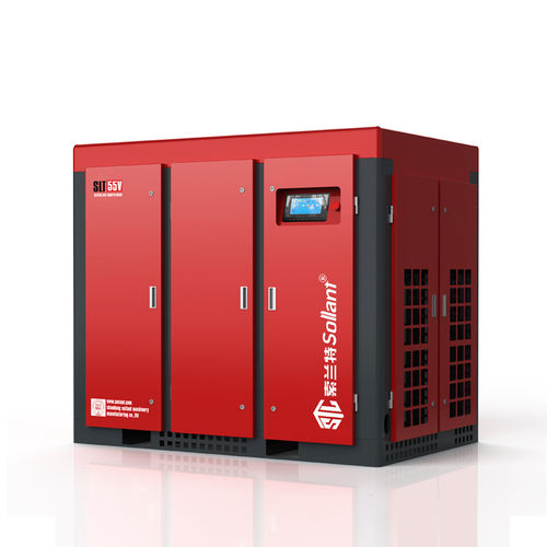 Винтовой компрессор - 75hp  - Shanghai Sollant Energy Saving Technology Co., Ltd - воздушный / с электродвигателем / стационарный