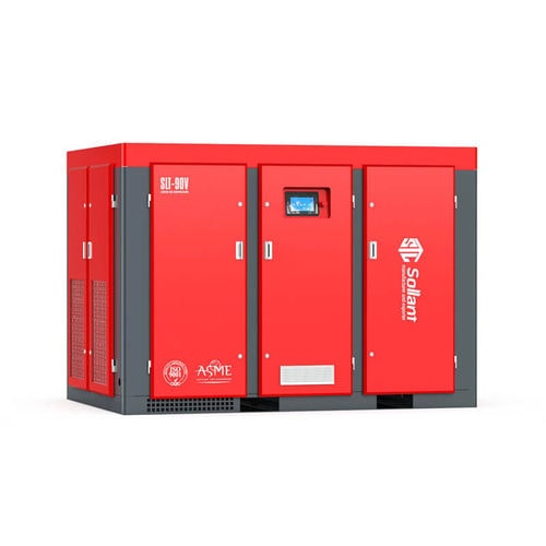 Ротационный компрессор - Shanghai Sollant Energy Saving Technology Co., Ltd - воздушный / с электродвигателем / стационарный