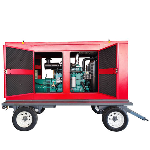 Дизельная генераторная установка - SLT series - Shanghai Sollant Energy Saving Technology Co., Ltd - газовая / трехфазовая / на колесиках