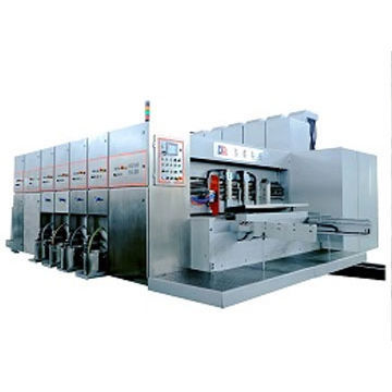 Печатная машина для картона - DR1025 - Henan Donglin Flexo Printing Technology Co., Ltd. - с управлением через сенсорный экран / ЧПУ