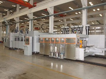 Напольный принтер - FFG - Henan Donglin Flexo Printing Technology Co., Ltd. - промышленный / тип с рулона на рулон / вакуумный