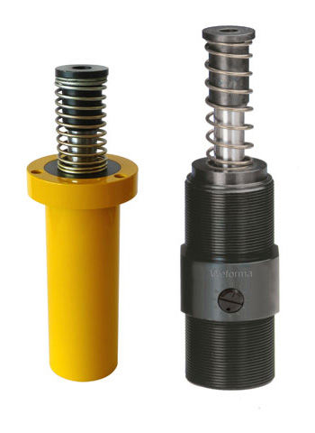 Амортизатор удара - max. 120 °C | WM-EG, WM-SG series - Weforma - механический / для машины / регулируемый