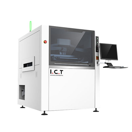 Полностью автоматическая машина для трафаретной печати - I.C.T-4034 - Dongguan ICT Technology Co.,Ltd - для пасты для сварки / SMT