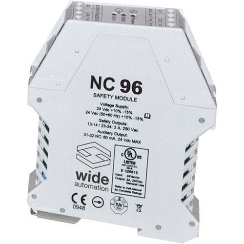 Модуль-реле для коммутации - NC96 - WIDE Automation - для безопасности / монтируемый на DIN-рейке