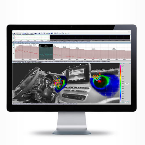 Программное обеспечение для анализа - NoiseImage - gfai tech GmbH - измерений с выпуском отчетов / акустического моделирования / для визуализации