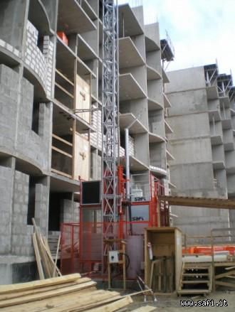 Лифт для строительства - VISION AS 2000 - Safi Group srl - промышленный / взрывозащищенный / ATEX