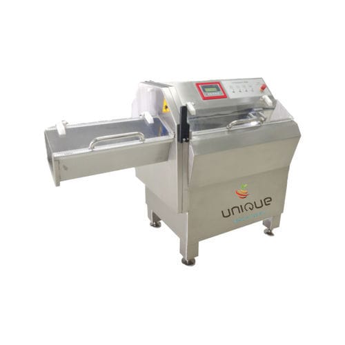 Машина для нарезки мяса - Zibo Unique Machinery Co., Ltd. - для рыбы / автоматическая / с ножами