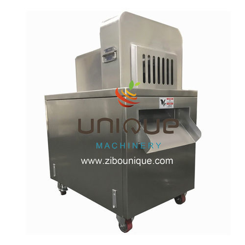 Машина для рубления замороженного мяса из нержавеющей стали - Zibo Unique Machinery Co., Ltd. - с поперечным разрезом