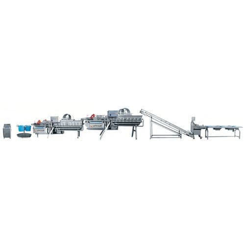 Линия по переработке овощей для салата - Zibo Unique Machinery Co., Ltd. - для мойки