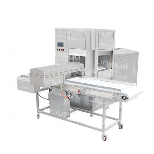 Формовочная машина для мяса для замороженного мяса - CXJ3D - Zibo Unique Machinery Co., Ltd. - полностью автоматическая / 380 В
