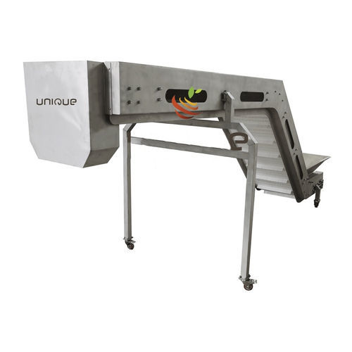 Конвейер с перегородками - Zibo Unique Machinery Co., Ltd. - Z-образный / продуктов питания / с электродвигателем