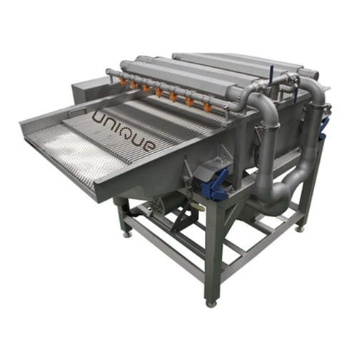 Моечная машина для пищевой промышленности для фиников - Zibo Unique Machinery Co., Ltd. - автоматическая / вибрационная / воздушная