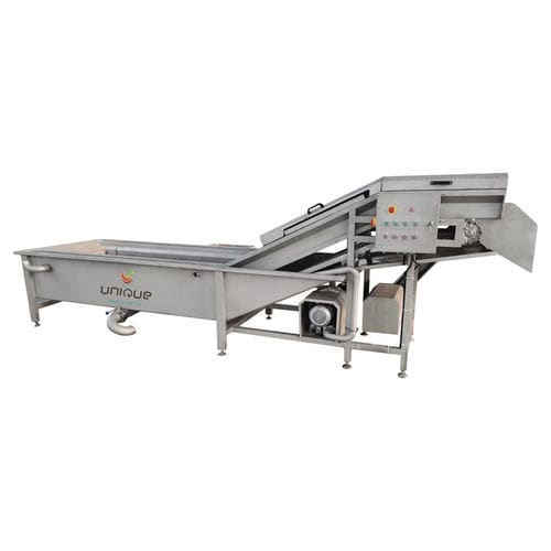 Машина для мойки овощей - QPQX5000 - Zibo Unique Machinery Co., Ltd. - автоматическая / распылитель