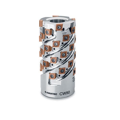 Фрезер кукуруза - CW90 - Avantec Zerspantechnik GmbH - два размера / тангенциальная / с пластинами