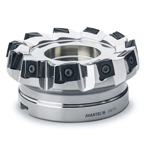 Фрезер для обработки поверхности - SN75 - Avantec Zerspantechnik GmbH - с индексируемыми пластинами / эскиза / de acabamento