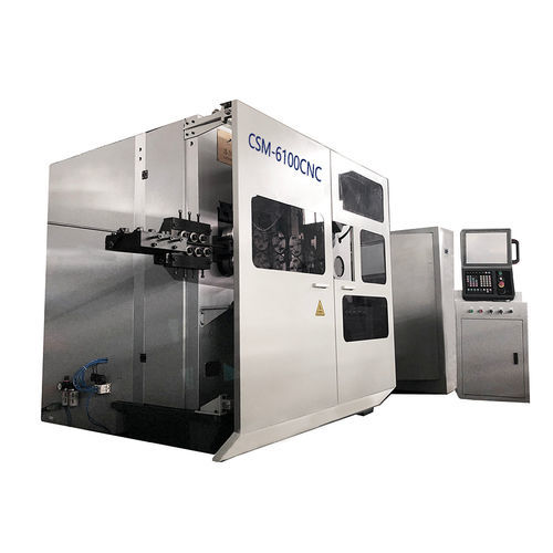 Станок для производства пружин сжатия - CSM-6100 - Luoyang Xianheng Spring Machinery Co.,ltd. - для станка с ЧПУ / для намотки на катушки