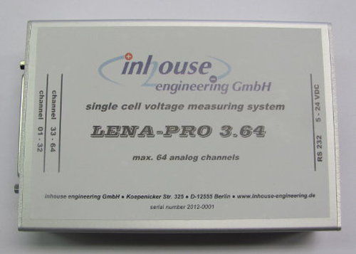 Прибор для измерения напряжение - LENA-PRO 3/64 - Inhouse engineering GmbH - для топлива / переносной / аналоговый