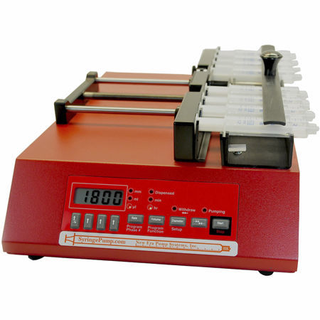 Насос с несколькими шприцами - NE-1800 - New Era Pump Systems, Inc. - для химических продуктов / шагового двигателя / самозаполняющийся