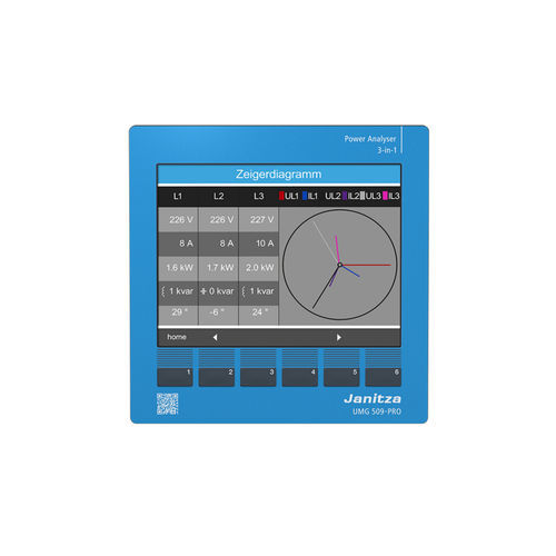 Устройство наблюдения качества энергии - UMG 509-PRO - Janitza electronics GmbH - дифференциального тока / цифровое / непрерывного действия