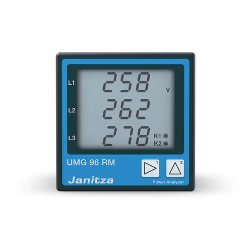 Устройство наблюдения для измерений - UMG 96RM-M - Janitza electronics GmbH - напряжения / качества энергии / M-Bus