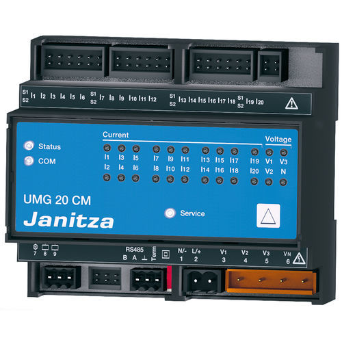 Устройство наблюдения дифференциального тока - UMG 20CM - Janitza electronics GmbH - для измерений / с сигналом тревоги / качества энергии