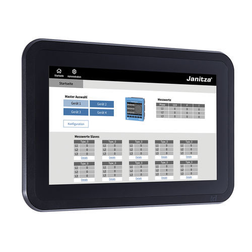 Умное устройство наблюдения - 100-WEB - Janitza electronics GmbH - мощности / тока / напряжения
