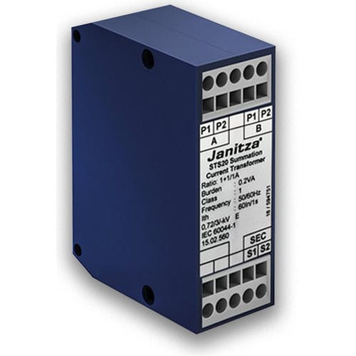 Трансформатор тока - STS series - Janitza electronics GmbH - инкапсулированный / сумматор