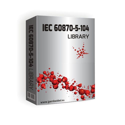 Коммуникационная библиотека программ - IEC 60870-5-104 - JPEmbedded - для определения интероперабельности / встроенная / для контроля