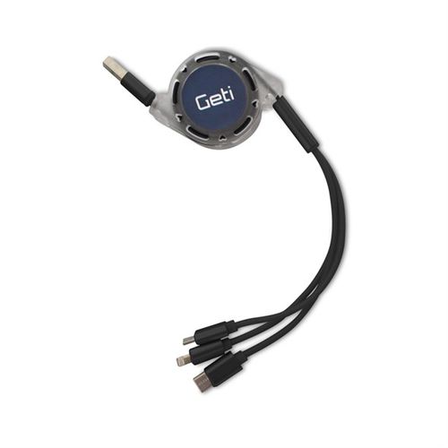 Электрический кабель питания - GCU 01 - GETI - микро-USB / USB Type-C / плоский