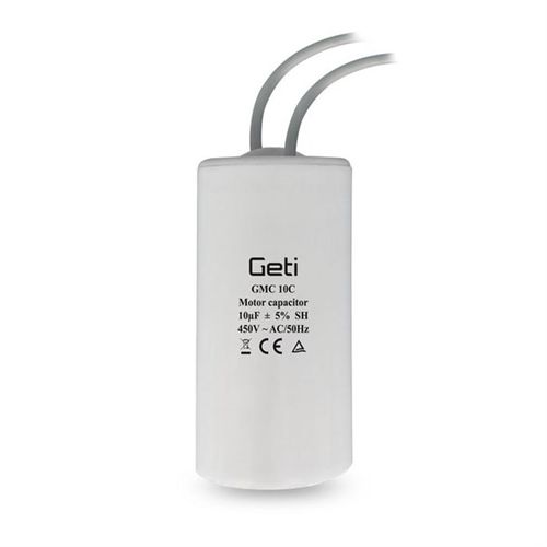 Цилиндрический конденсатор - GMC 10C - GETI - монофазовый / для электрического двигателя / для насоса