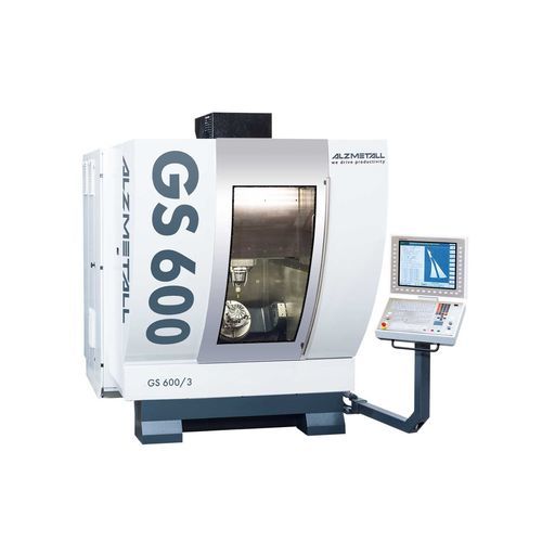 Обрабатывающий центр ЧПУ 3 оси - GS 600/3 - Alzmetall - вертикальный / с рамой / HSK A-63
