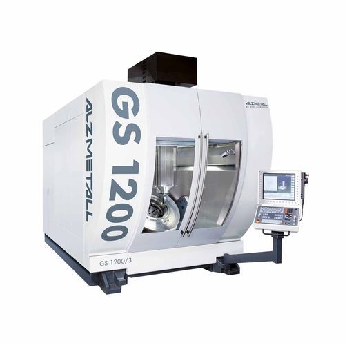 Обрабатывающий центр ЧПУ 3 оси - GS 1200/3 - Alzmetall - вертикальный / с рамой / HSK A-63
