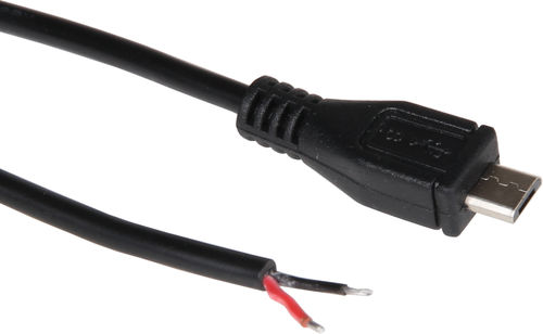 Электрический кабель питания - K-1472 - Joy-It - микро-USB / черный