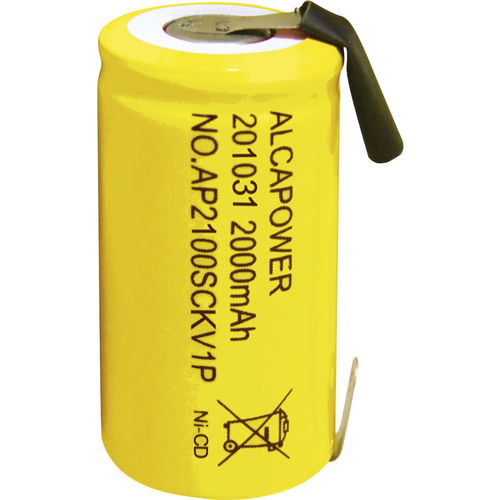 Аккумулятор Ni-Cd - AP2100SCKV1P - Alcapower - цилиндрический / 12 В