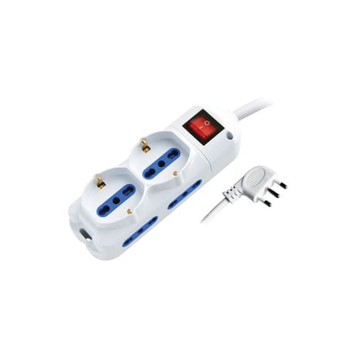 Сетевой фильтр 4 гнезда - AP-M6W - Alcapower - 3 гнезда