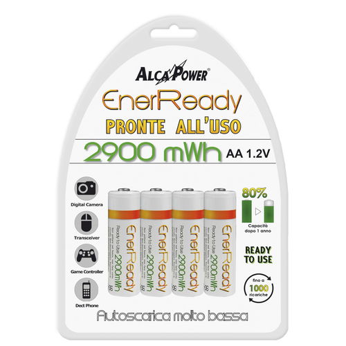 Аккумулятор Ni-MH - AP2900ER-C4 - Alcapower - тип AA / IEC