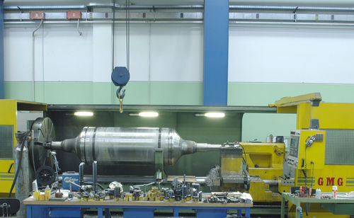 Обработка фрезерованием сталь - Unigen Steel Engineering Srl - для энергии / вала / ЧПУ