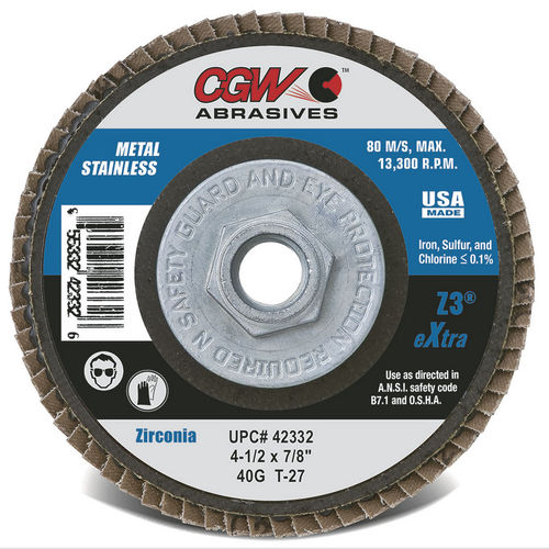 Лепестковый шлифовальный диск для отделки - Z3® - CGW Abrasives