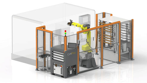 Система загрузки для заготовок - Agile robotic Systems - с шарнирным 6-осным роботом