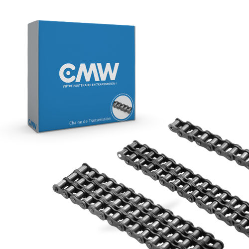 Цепь с роликами - CMW - трансмиссионная / из стали / из нержавеющей стали