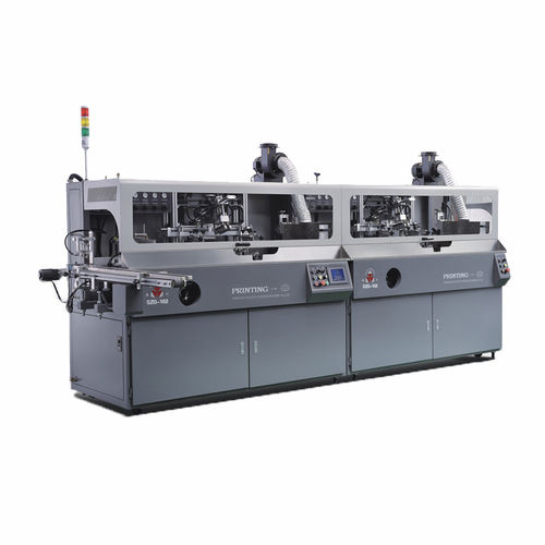 Автоматическая машина для трафаретной печати - 102-2C - Shenzhen xinzhong plastic - 2-цветная / для пластиковых бутылок / для пластиковых стаканчиков