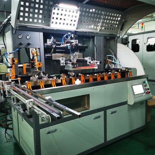 Автоматическая машина для трафаретной печати - CNC202 - Shenzhen xinzhong plastic - цветная / для пластиковых стаканчиков / с сервоприводом